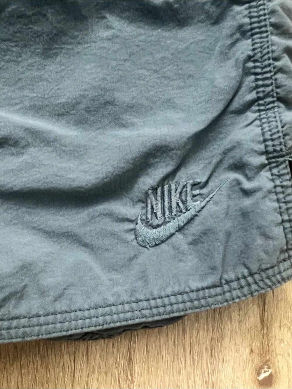 Vintage 90s Nike Swim Trunks Mens XL Blue Nylon Shorts Mesh Lined Y2K